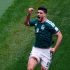Raúl Jiménez celebró hasta su cuarta Copa del Mundo su primer gol en esta clase de competencias.