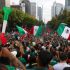Alrededor de 120 mil personas se congregaron en el Ángel.
