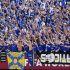 Los aficionados de Bosnia y Herzegovina dieron una muestra en Toronto de la pasión europea por el futbol.