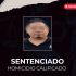 Ficha informativa de la Fiscalía de Querétaro con fotografía de César N y mensaje sobre sentencia por homicidio calificado.