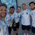 Cuatro aficionados argentinos llegaron en bicicleta hasta Estados Unidos