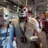 Mexicanos desafían prohibición de la FIFA; portan máscaras en el Inglaterra vs Croacia