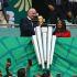 Infantino en la inauguración de la Copa del Mundo en el Estadio Ciudad de México.