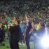 Saúl Álvarez (63-3-2) se presentó en el Estadio Ciudad de México.