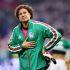 Guillermo Ochoa vivió sus últimos minutos como futbolista profesional; su último partido fue durante el México Vs Chequia del Mudnial 2026.