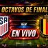 Estados Unidos vs Bélgica Octavos de Final Mundial 2026