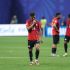 La decepción acompañó a los jugadores egipcios, quienes se quejaron al final del partido del tendencioso arbitraje.