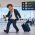Las leyes son estrictas en cuanto a los pasajeros bajo la influencia de bebidas alcohólicas en aeropuertos.
