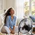 Mantener limpias las aspas y usar la velocidad adecuada ayuda a mejorar el rendimiento del ventilador.