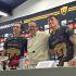 Antonio Sancho, vicepresidente deportivo de Pumas, presentó oficialmente a Sebastián Córdova y Cristian Calderón como refuerzos.