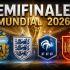 Así se jugarán las Semifinales del Mundial 2026