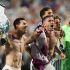 Lionel Messi celebró el pase de Argentina a semifinales del Mundial