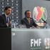 Yon de Luisa Presidente de la FemexFut y Mikel Arriola Presidente Ejecutivo de la Liga MX en conferencia de prensa