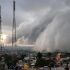 Una enorme nube sorprendió al sur de la Ciudad de México