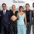 LOS ANGELES, CALIFORNIA - JUNE 24: (L-R) Rashida Jones, Seth Rogen, Olivia Wilde, Penélope Cruz, Edward Norton and Will McCormack attend the Los Angeles premiere of A24's "The Invite" at DGA Theatre on June 24, 2026 in Los Angeles, California.   Kevin Winter/Getty Images/AFP (Photo by KEVIN WINTER / GETTY IMAGES NORTH AMERICA / Getty Images via AFP)
