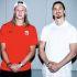 Zlatan Ibrahimovic presumió fotos con el goleador de Noruega