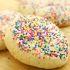 Receta de galleta con chochitos de colores