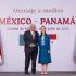 La Presidenta de México, Claudia Sheinbaum, respaldó la defensa de la neutralidad permanente del Canal de Panamá, tras la reunión bilateral con el Presidente de Panamá, José Raúl Mulino, en Palacio Nacional