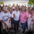 Judith Díaz y Andrés Mijes encabezaron una asamblea en Zuazua donde exigieron fin a la "frivolidad" en Nuevo León