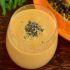 Receta de licuado de papaya, linaza y chía