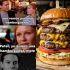 Hamburguesa triple, el nuevo meme en redes.