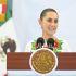 La presidenta Claudia Sheinbaum durante su conferencia matutina en Tulum, Quintana Roo, donde abordó el caso de huachicol fiscal