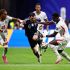 El número 25 de Inglaterra, Djed Spence, fue quien se quedó con la camiseta de Lionel Messi