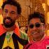Jorge Campos y Vozinha intercambiaron camisetas
