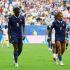 Francia perdía 4-0 al descanso.