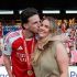 Lauren Fryer, la esposa de Declan Rice, siempre lo apoya.