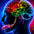 Ilustración de un cerebro conectado con la lengua mediante impulsos, acompañada del mensaje sobre pensar antes de hablar y comunicar con prudencia.