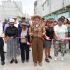 Azucena Cisneros entregó obras hídricas y viales en Ejido de Santa María Tulpetlac.