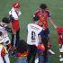 Lamine y su hermano Keine Yamal en la celebración tras ganar la Copa del Mundo