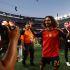 Marc Cucurella tiene una cabellera que lo hace incondundible y tiene una curiosa historia.