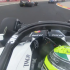La pieza que golpeó al coche de Sergio Pérez en la carrera de Bélgica.