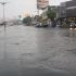 La fuerte tormenta inundó la calzada Ignacio Zaragoza, en Iztapalapa.