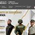 Imagen del nuevo sitio en internet del Gabinete de Seguridad del Gobierno de México.