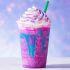 Frappuccino de unicornio tipo Starbucks