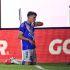 Facundo Almada celebra el tercer tanto de La Franja.