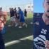 Equipo de futbol de Granada es sorprendido por el temblor de este martes