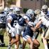 Cowboys y Saints protagonizan una campal en entrenamiento conjunto.