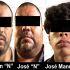 Los imputados fueron identificados como José Yobani Arias Medina, José Manuel Pérez Sánchez y Norman Aurelio Servín Mena.