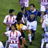 Pelea entre Pumas y Necaxa