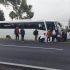 Protección Civil del Estado de México y cuerpos de emergencia acudieron al sitio para atender a los pasajeros.