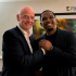 Samuel Eto'o pidió apoyo para que Gianni Infantino se mantenga al frente de la FIFA