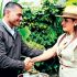 Omar García Harfuch y Grecia Quiroz.