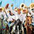 Américo Villareal, gobernador de Tamaulipas, durante la Cabalgata de la Unidad.