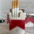 Un cargamento de 554 mil 400 cajetillas de cigarros, transportadas en un contenedor con mercancía declarada como “lámparas”, fue interceptado por la Marina y Aduanas.