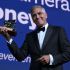 US actor and filmmaker George Clooney receives the Golden Lion for Lifetime Achievement during the opening ceremony of the 83rd International Venice Film Festival, on September 2, 2026 at Venice Lido. (Photo by Tiziana FABI / AFP)