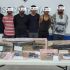 Los hechos se registraron cuando los agentes detectaron a dos masculinos armados que circulaban a bordo de motocicletas